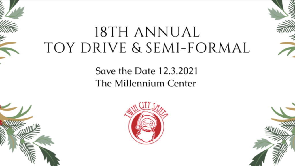 This year, Collins Price PLLC is sponsoring Twin City Santa, a popular toy drive and semi-formal event at the Millennium Center in Downtown Winston-Salem.