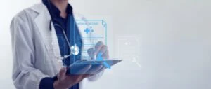 A picture of an online records database accompanying a blog post titled - "What Medical Evidence Does Social Security Need for a Disability Claim in North Carolina?"